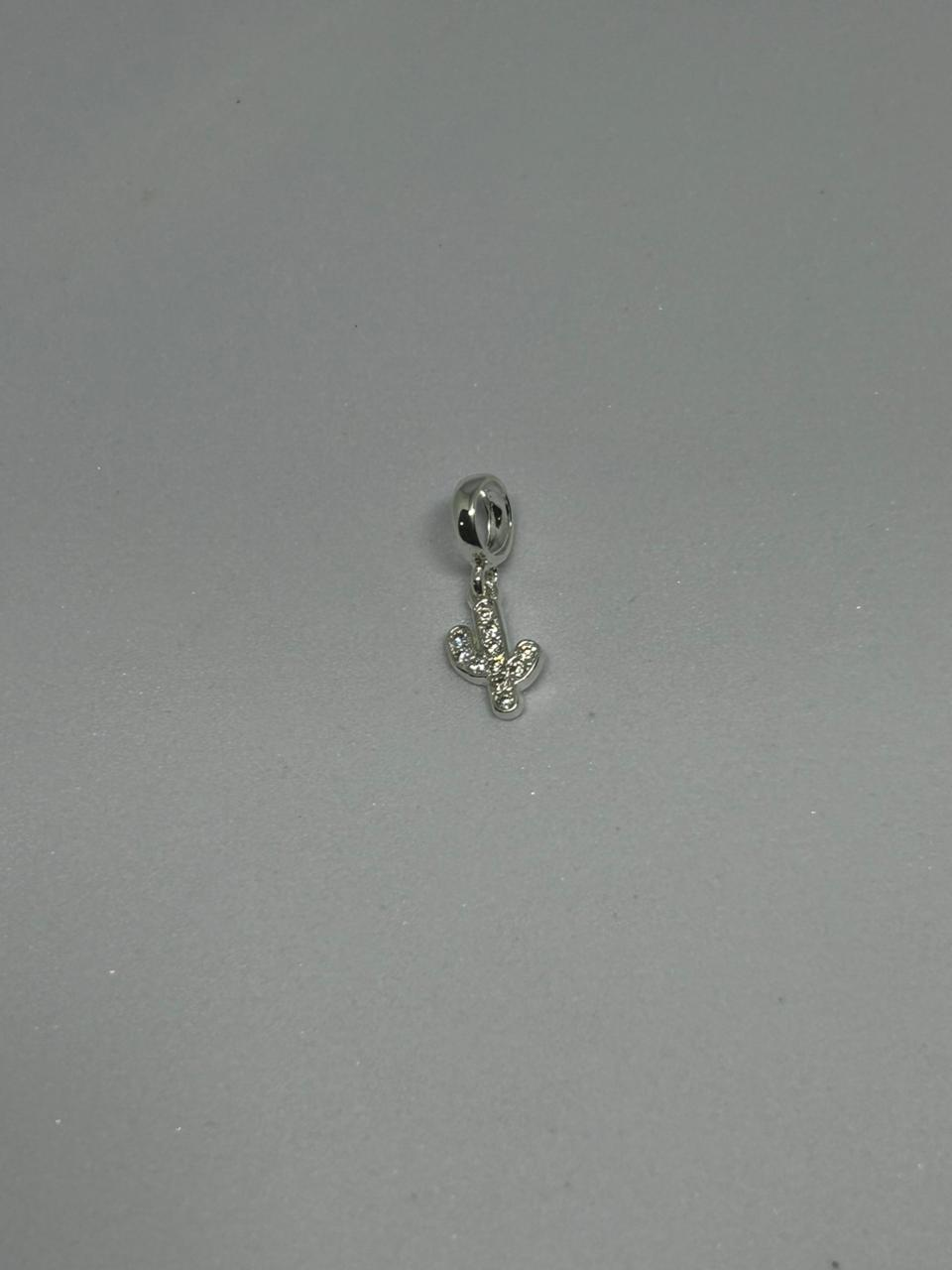 Berloque cacto cristal