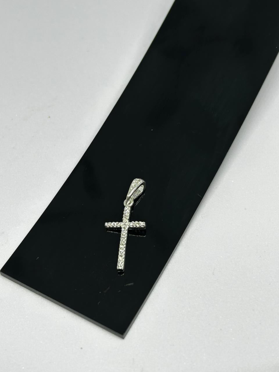 Pingente Cruz cravejado