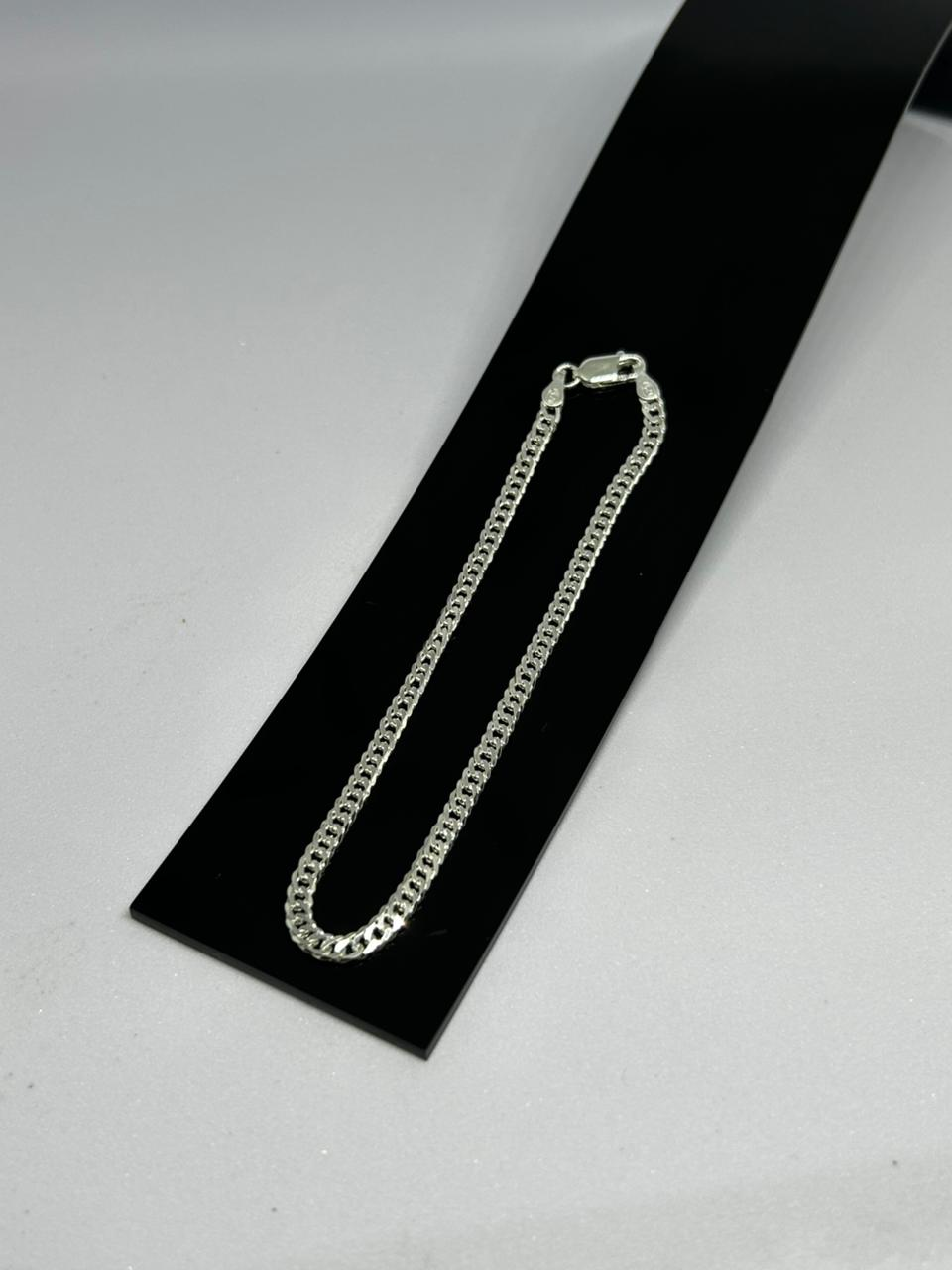 Pulseira 3mm elo duplo